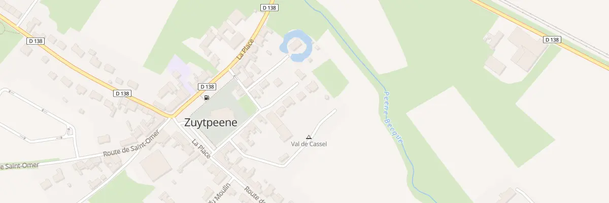 Plan du 149 Ctr de l’Eglise à Zuytpeene