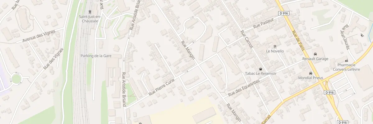 Plan du 52 Rue Mangin à Saint-Just-en-Chaussée