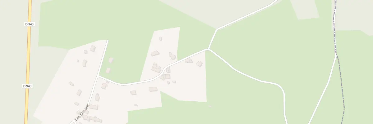 Plan du 9055 La Mivoie à Saint-Palais