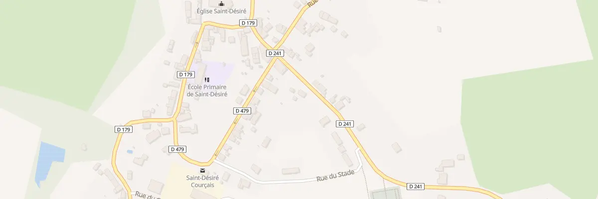 Plan du 6 Rte de Chazemais à Saint-Désiré
