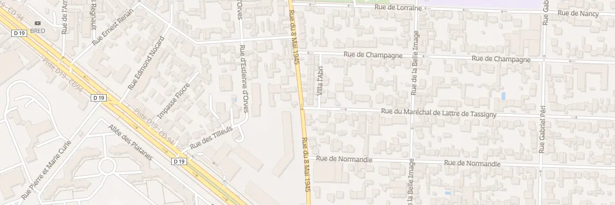 Plan du 31 Rue Huit Mai 1945 à Maisons-Alfort
