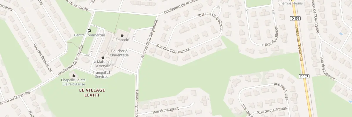 Plan du 8 Rue des Coquelicots à Mennecy