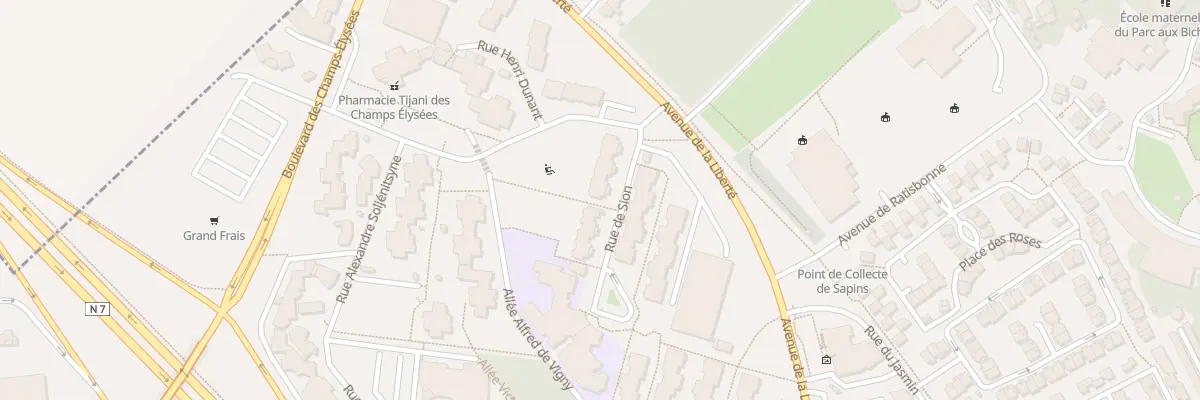 Plan du 18 Rue de Sion à Évry-Courcouronnes