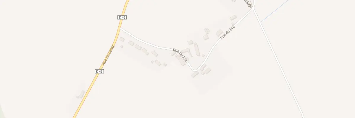 Plan du 15 Rue du Pré à Senneçay