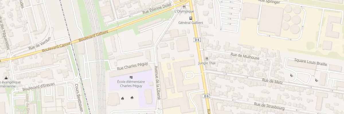 Plan du 178 Rue Jean Jaurès à Maisons-Alfort