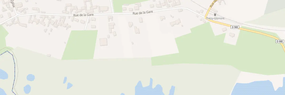 Plan du 42 Rue de la Gare à Thézy-Glimont