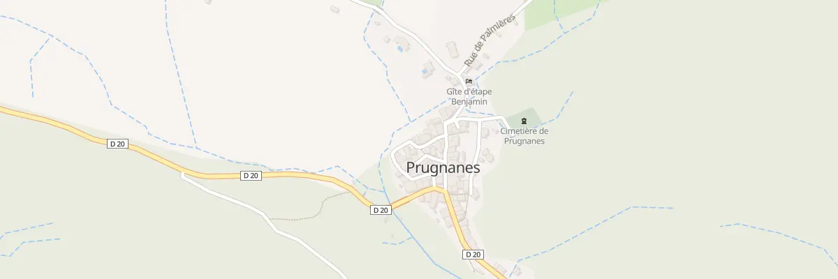 Plan du 7 Le Village à Prugnanes