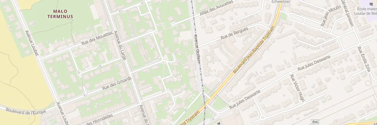 Plan du 99 Av Guillain à Leffrinckoucke