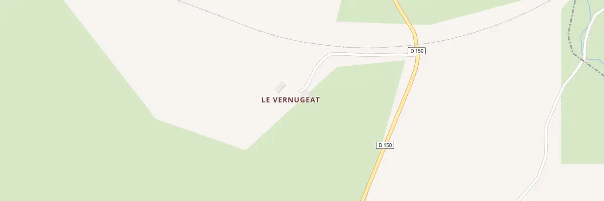 Plan du 5082 Le Vernugeat à Archignat