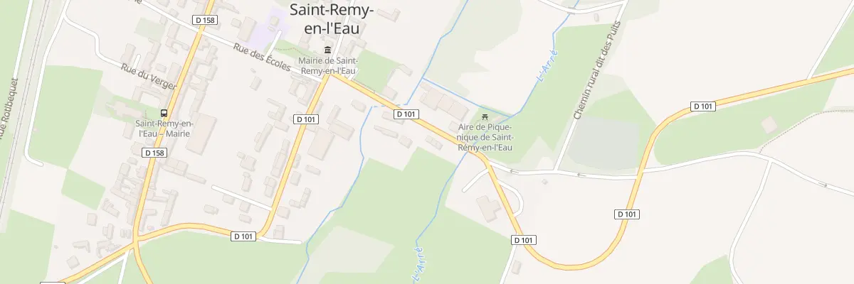 Plan du 14 Rue de l’Arre à Saint-Remy-en-l’Eau