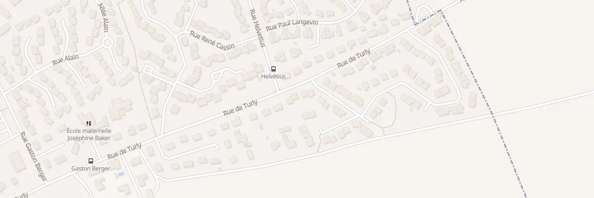Plan du 146 Rue de Turly à Bourges