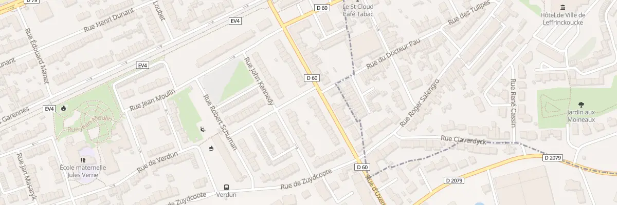 Plan du 101 Rue de Terminus à Dunkerque