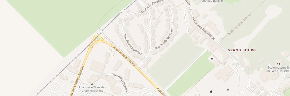 Plan du 3 Rue des Grands Champs à Évry-Courcouronnes