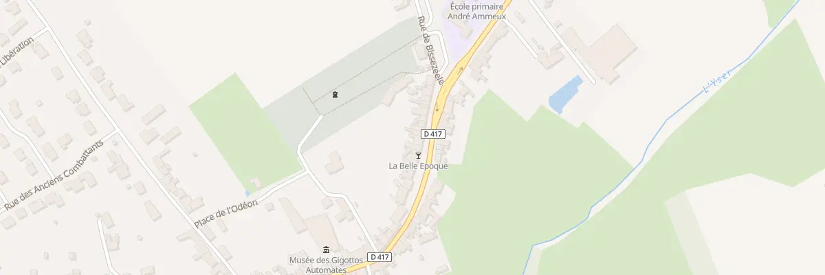 Plan du 37 Rue de Bergues à Esquelbecq