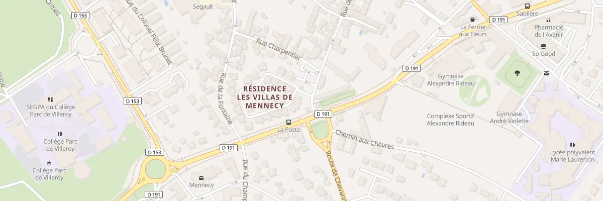 Plan du 74 Rue de Milly à Mennecy