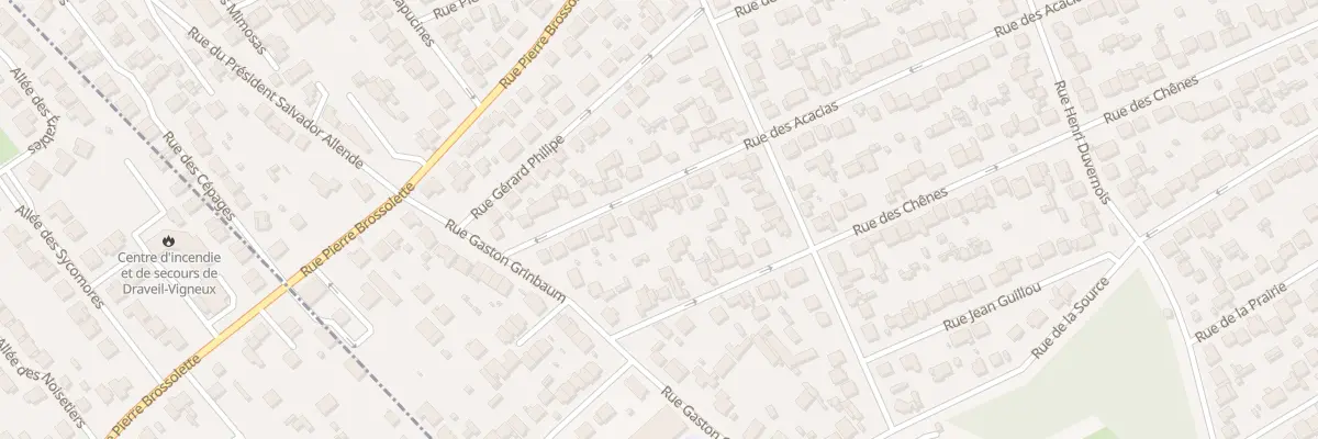 Plan du 14 Rue des Acacias à Vigneux-sur-Seine