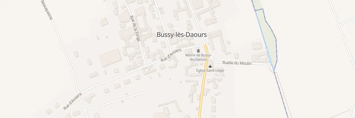 Plan du 3 Rue d’Amiens à Bussy-lès-Daours
