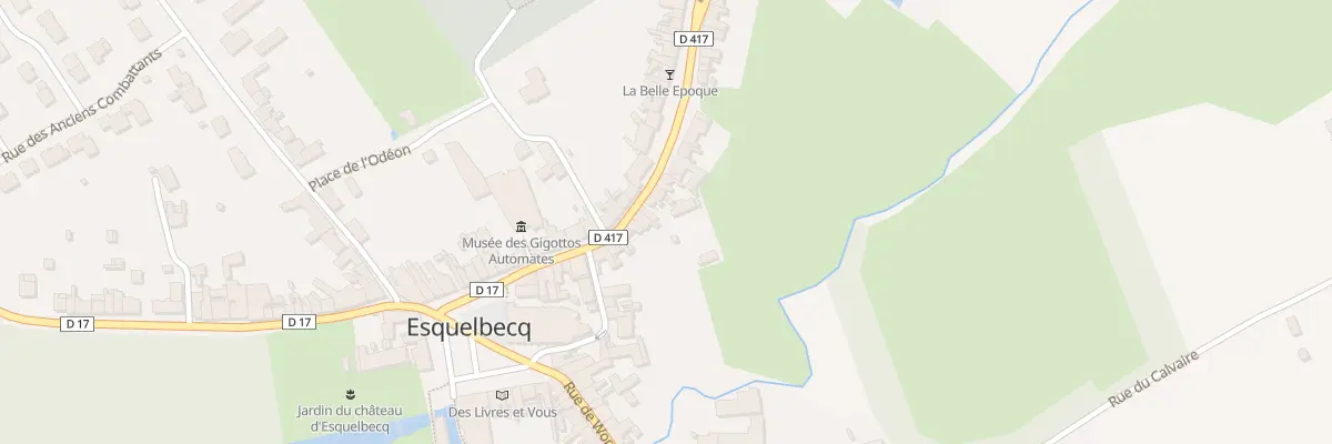 Plan du 22 Rue de Bergues à Esquelbecq