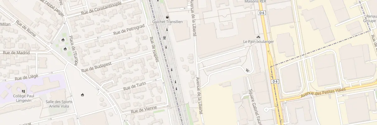 Plan du 136 Av de la Liberté à Maisons-Alfort