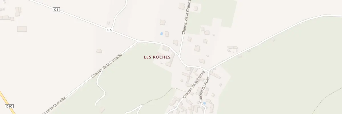 Plan du 6B Che de la Corneille à Videlles