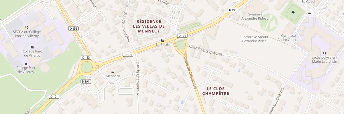 Plan du 6 Pl de la Croix Champetre à Mennecy