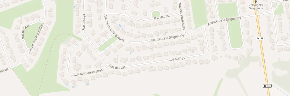 Plan du 70 Av de la Seigneurie à Mennecy