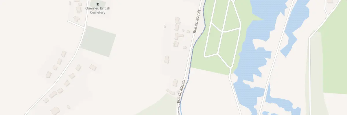 Plan du 14 Rue du Marais à Querrieu