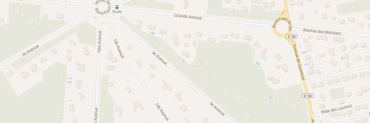 Plan du 16 Av 3eme Avenue à Lamorlaye