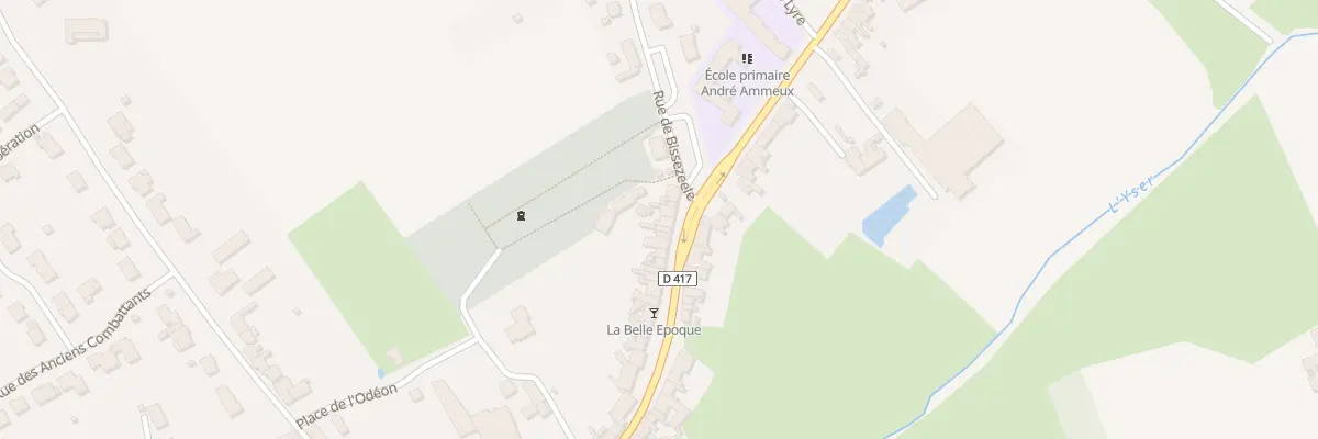 Plan du 53 Rue de Bergues à Esquelbecq