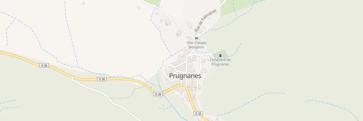 Plan du 4 Le Village à Prugnanes
