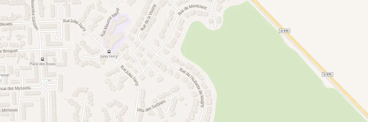 Plan du 3 Rue de l’Aubette de Magny à Gonesse