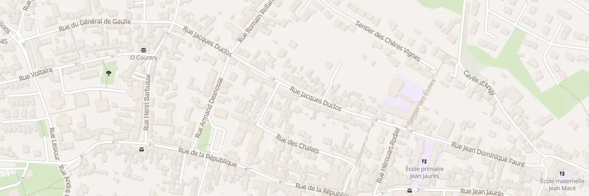 Plan du 84 Rue Jacques Duclos à Montataire
