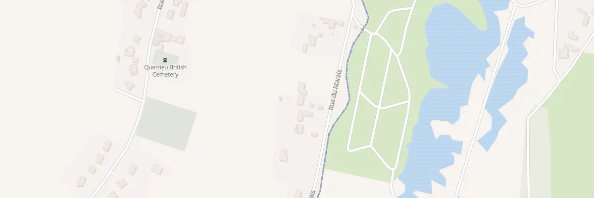 Plan du 10 Rue du Marais à Querrieu