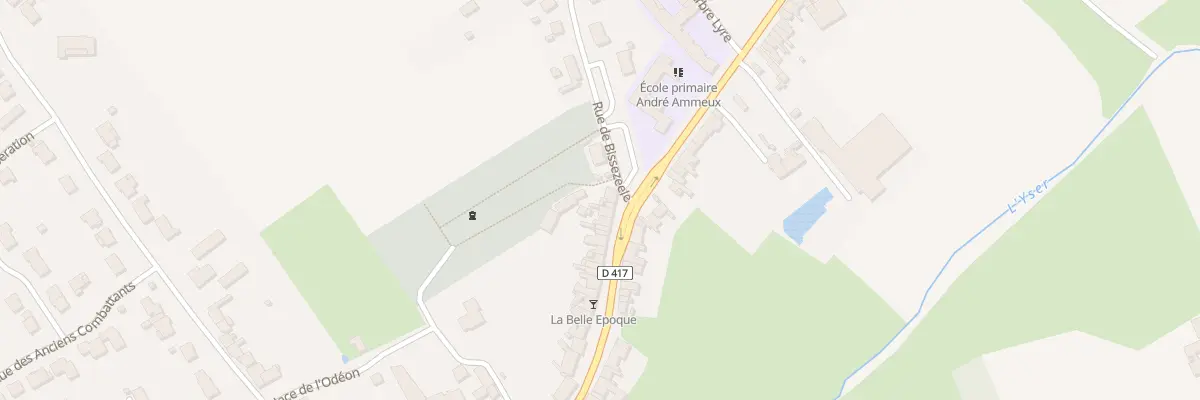Plan du 57 Rue de Bergues à Esquelbecq