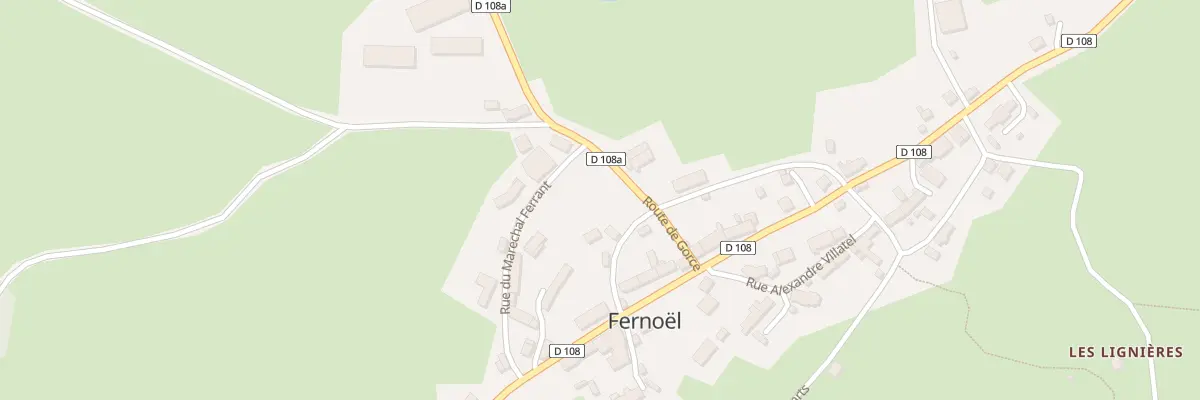 Plan du 5035 Le Bourg à Fernoël