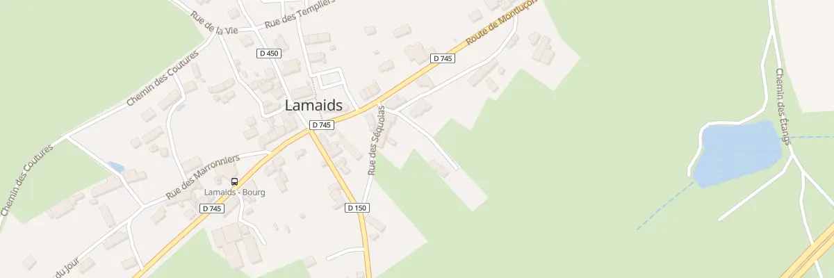 Plan du 1 Rue des Séquoias à Lamaids