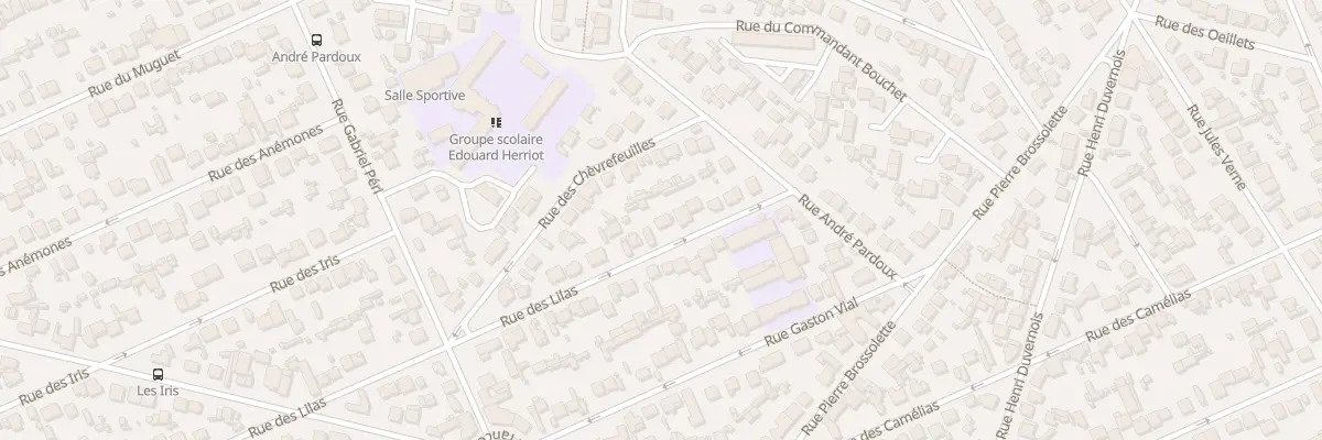 Plan du 55 Rue des Lilas à Vigneux-sur-Seine