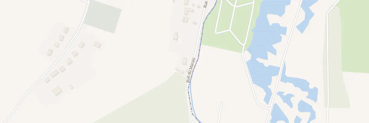 Plan du 16 Rue du Marais à Querrieu
