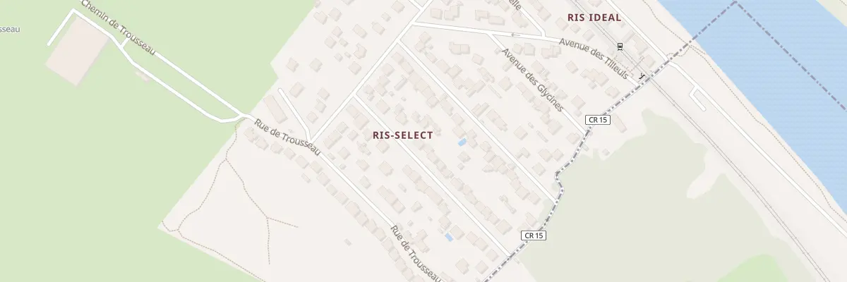 Plan du 22 Av de Ris Select à Ris-Orangis