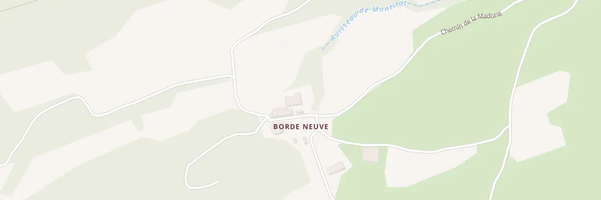 Plan du 19B Borde Neuve à Montirat