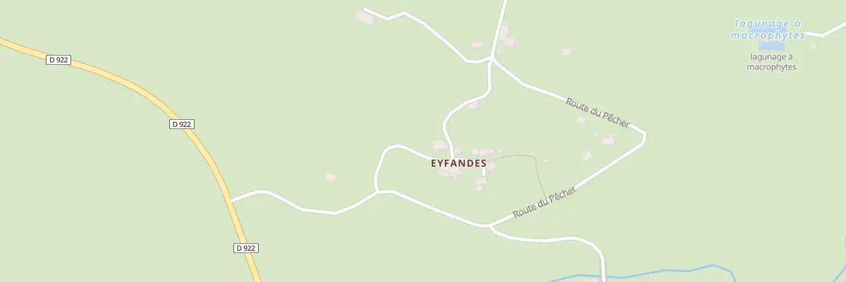Plan du 5039 Eyfandes à Saint-Chamant