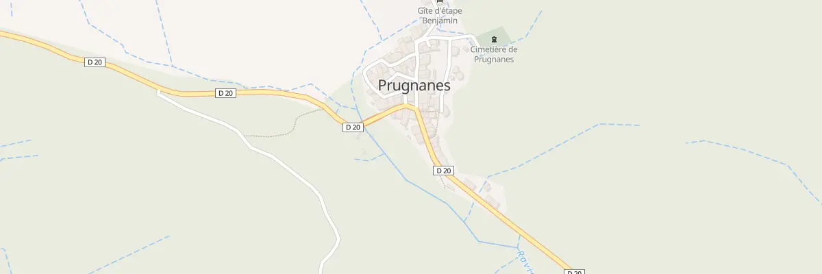 Plan du 40 Le Village à Prugnanes