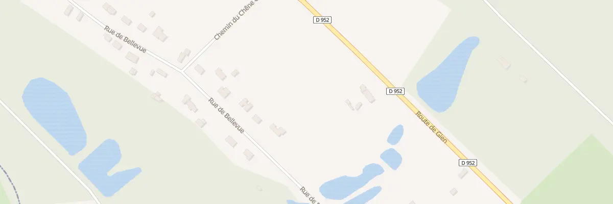 Plan du 43 Rue de Bellevue aux Bordes