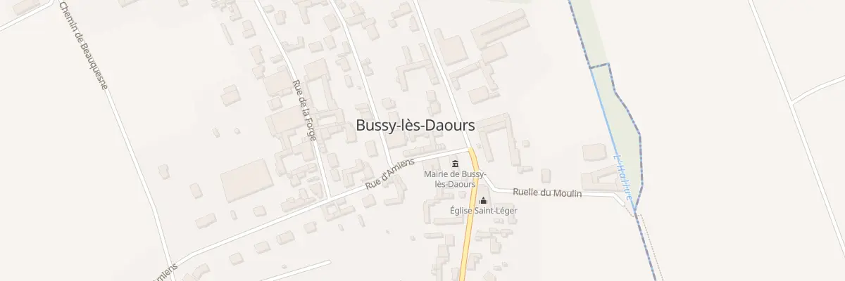 Plan du 4 Rue d’Amiens à Bussy-lès-Daours