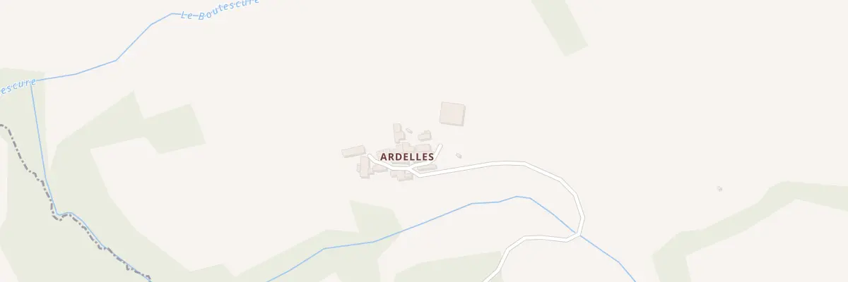 Plan du 5166 Ardelles à Faussergues