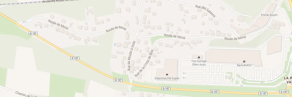 Plan du 2 Rue de la Croix de Bois à Cauffry