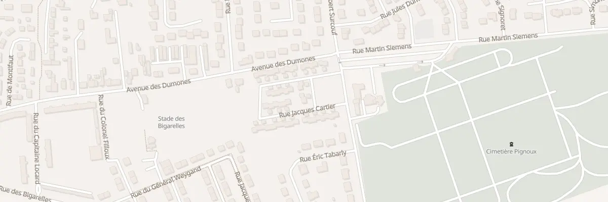 Plan du 29 Rue Jacques Cartier à Bourges