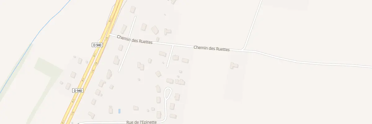Plan du 12 Che des Ruettes à Fussy