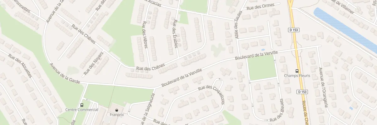 Plan du 31 Rue des Chénes à Mennecy