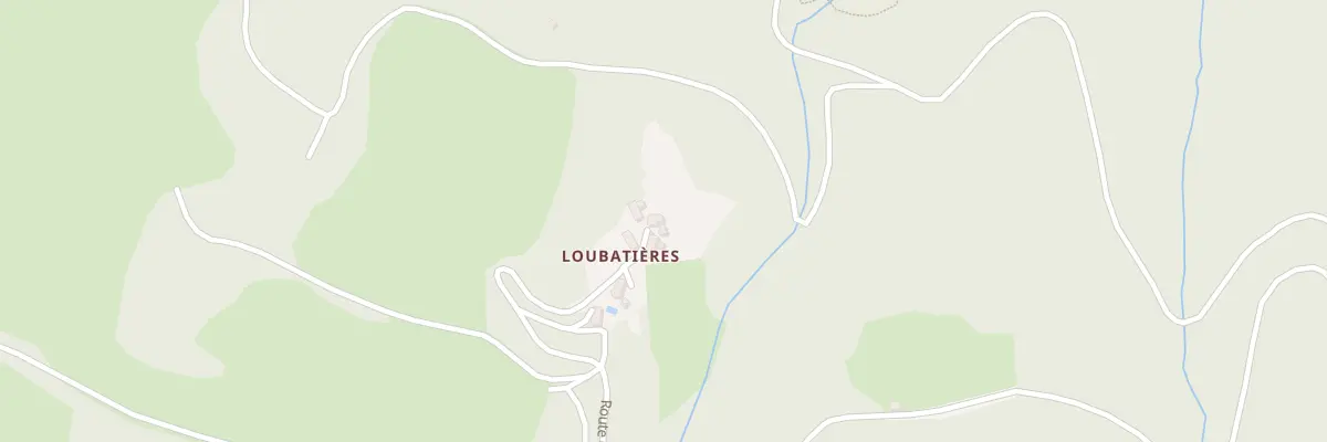 Plan du 5251 Loubatieres à Sénergues